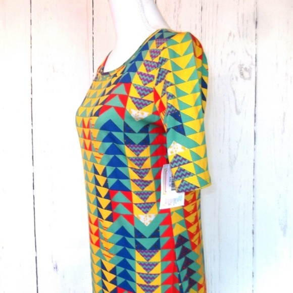 NWT Colorful LulaRoe Julia Medium - Picture 5 of 8